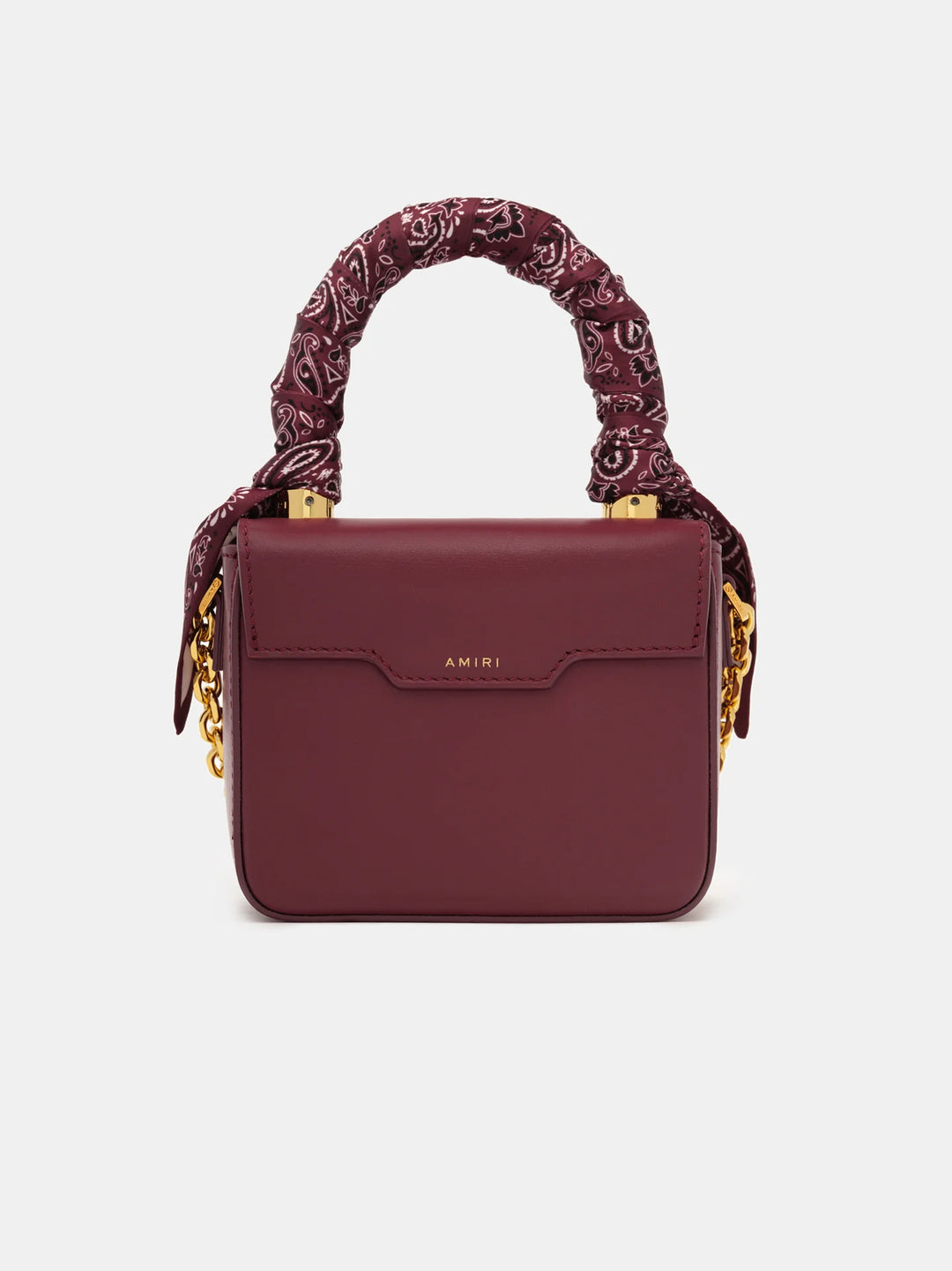 AMIRI WOMEN'S MICRO MA BAG WITH CHAIN HANDLE