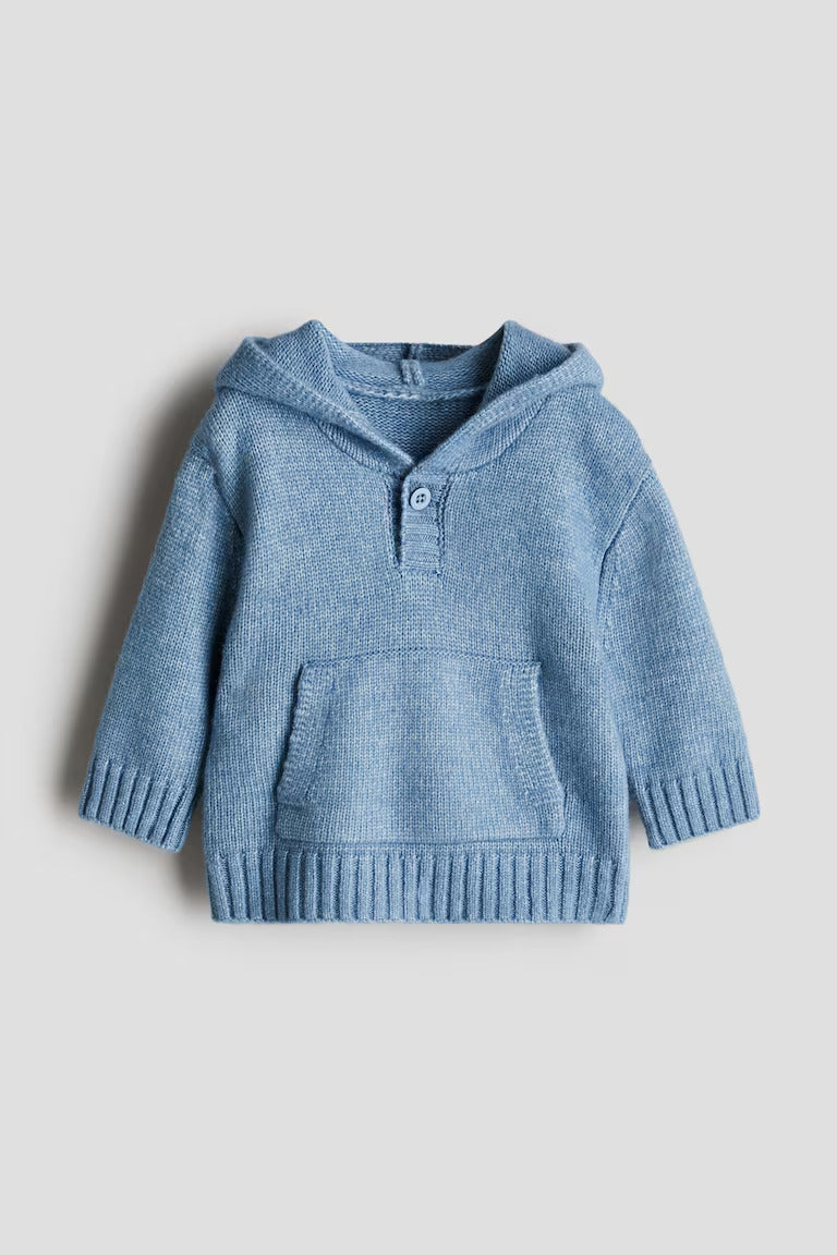 H&M Fine-Knit Hoodie