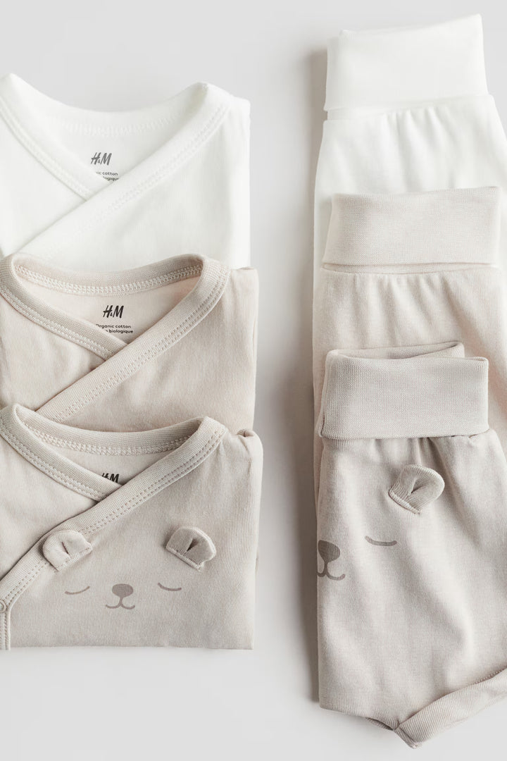 H&M 6-piece Jersey Set