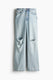 Blue denim wash