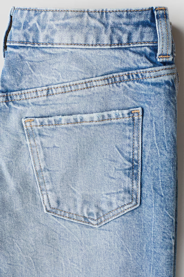 H&M Baggy Fit Bootcut Leg Jeans