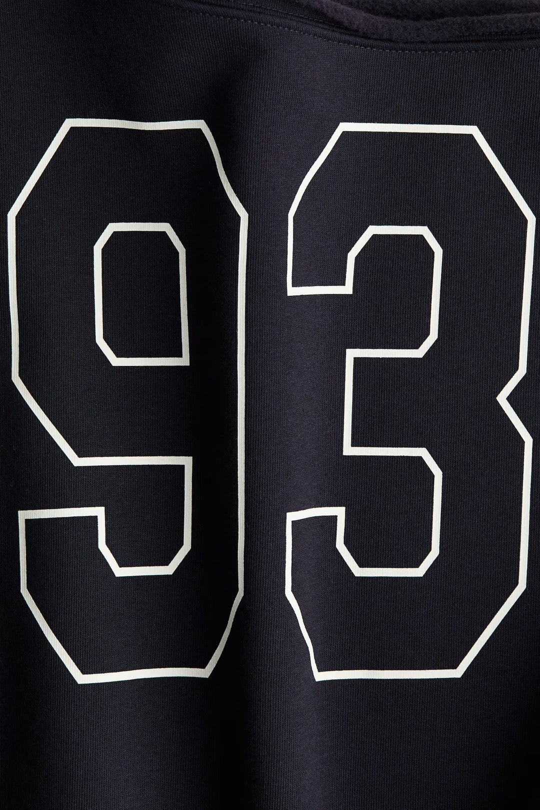 H&M Oversized One-Shoulder Sweatshirt