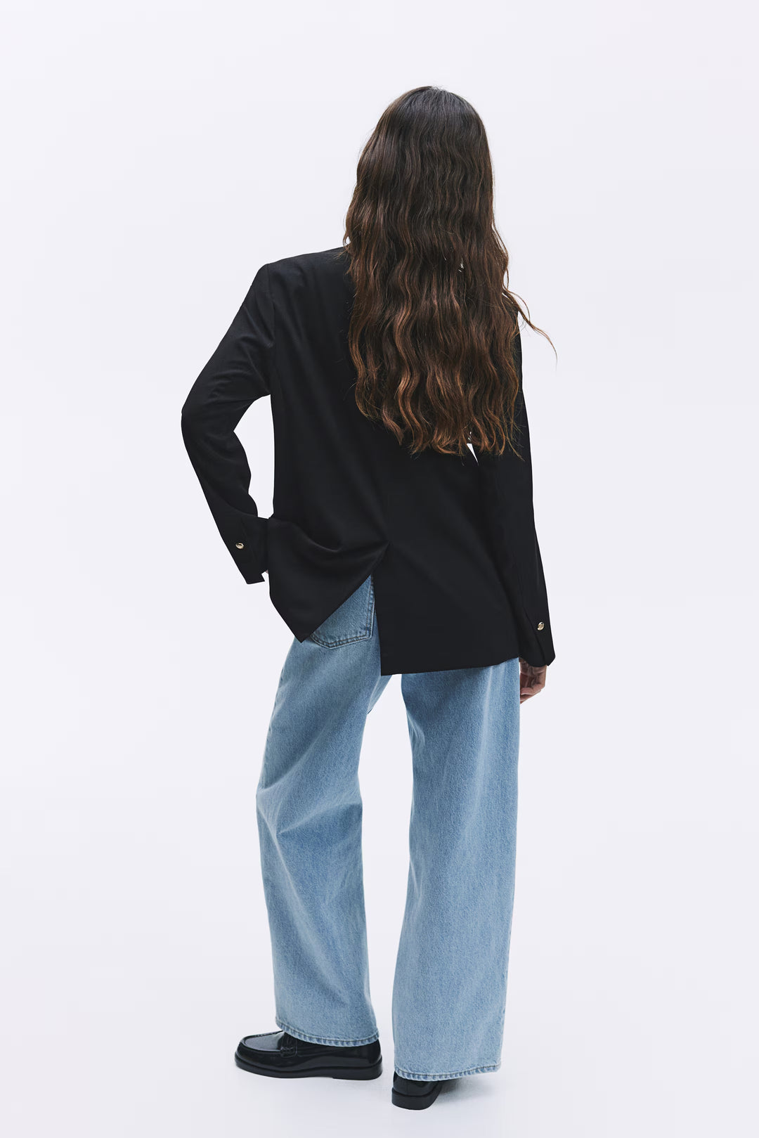 H&M Double-Breasted Blazer