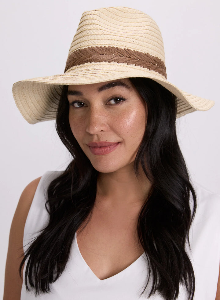 Laura Straw Fedora Hat
