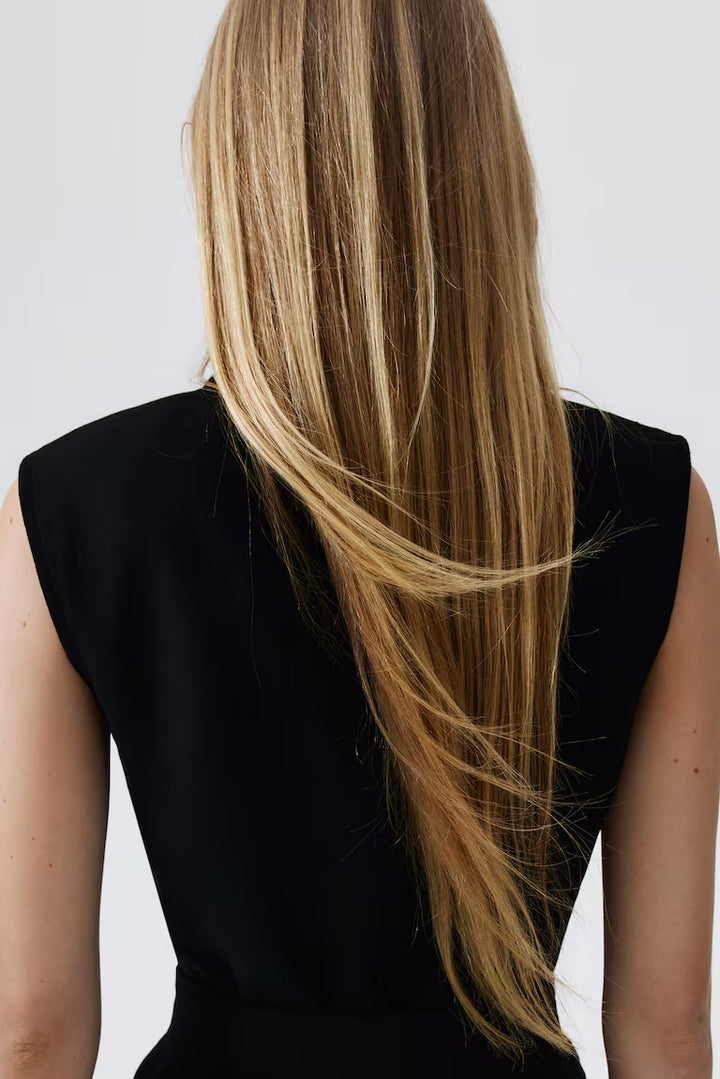 H&M Linen-blend Jacket Dress