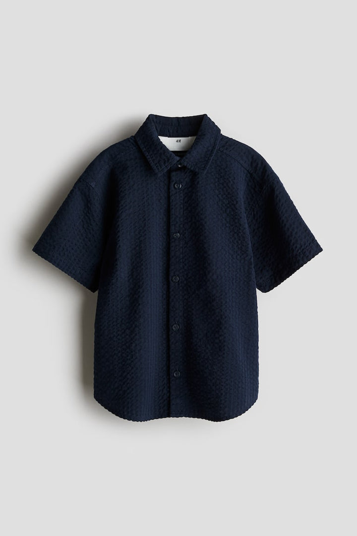 H&M Cotton Seersucker Shirt