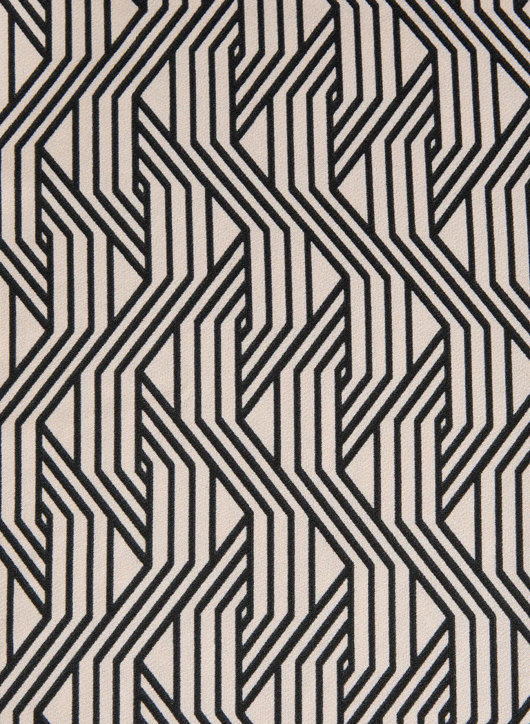 LAURA Geometric Print Top