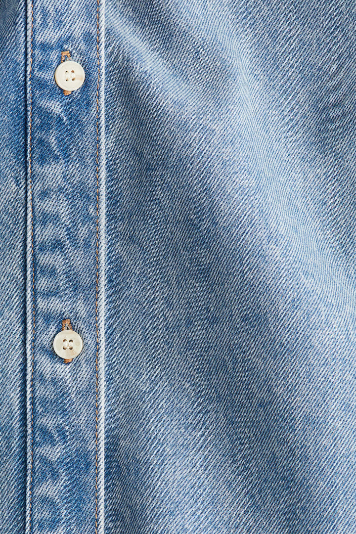 H&M Oversized Denim Shirt