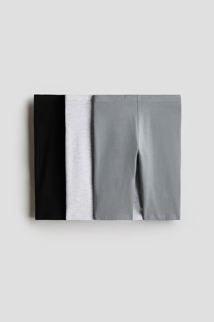 H&M 3-pack Jersey Bike Shorts