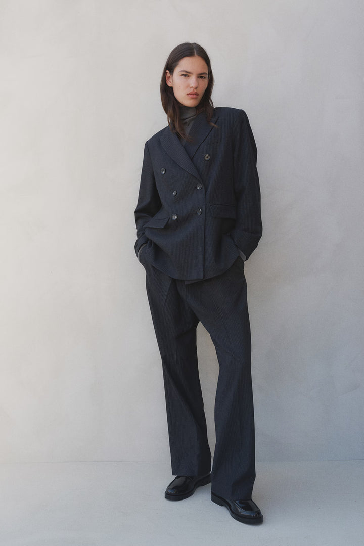H&M Double-Breasted Blazer