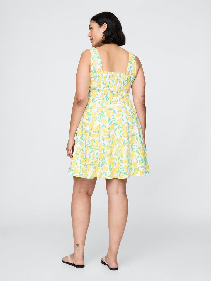 Gap Linen-Blend Mini Dress