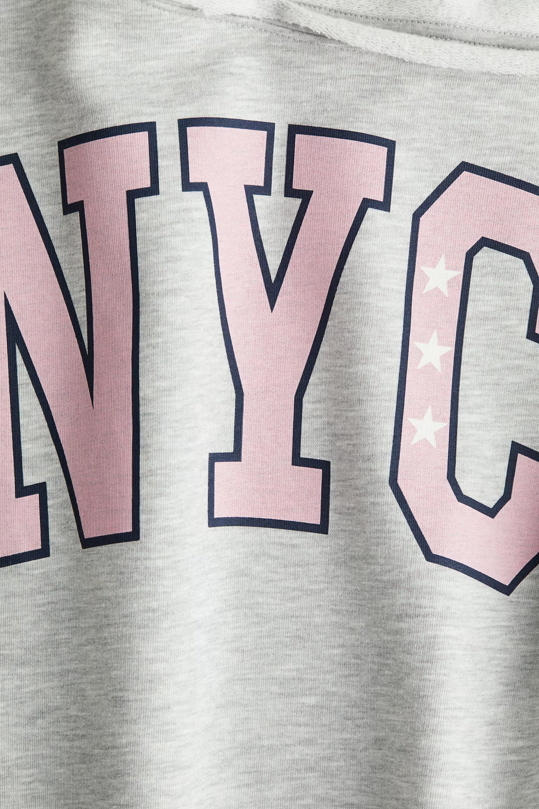 H&M Oversized One-Shoulder Sweatshirt