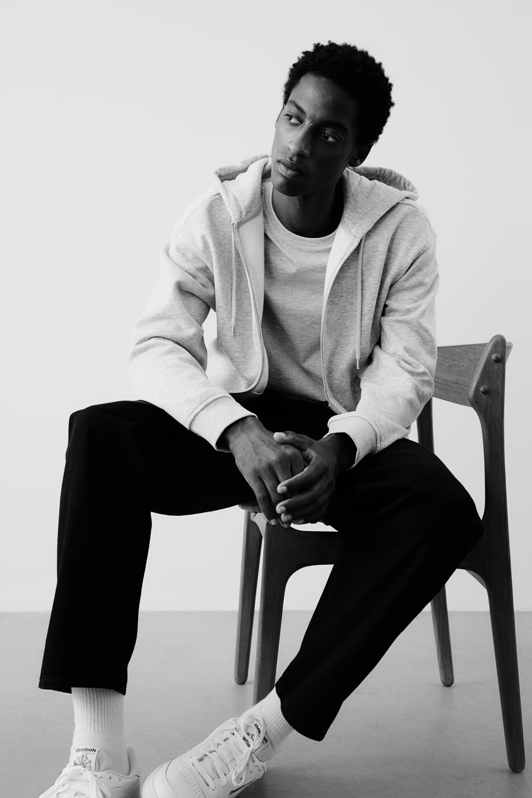 H&M Loose Fit Hooded Jacket