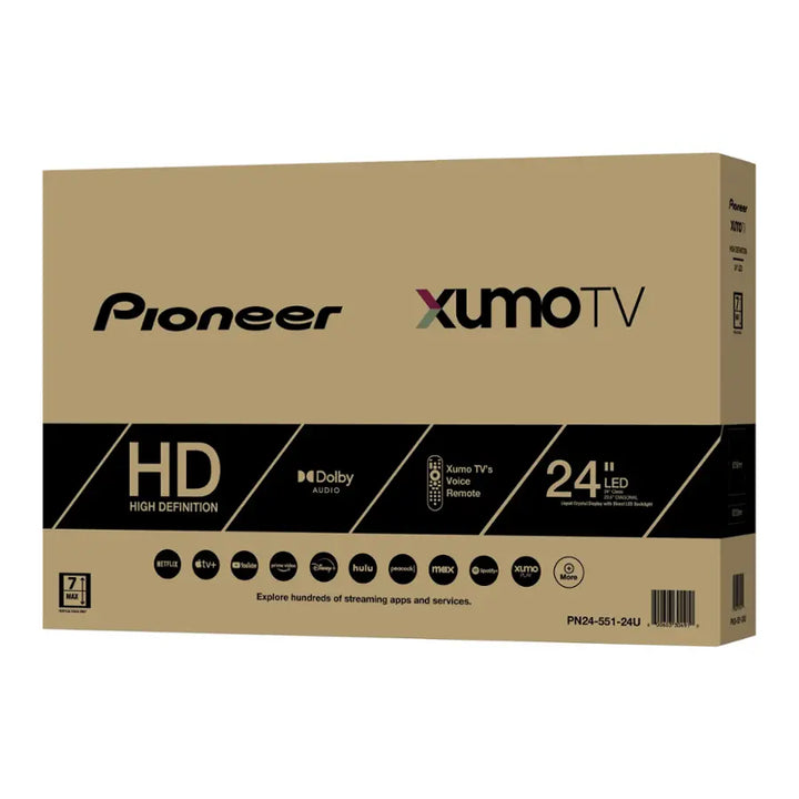 Pioneer - 24” Class LED HD Xumo Smart TV