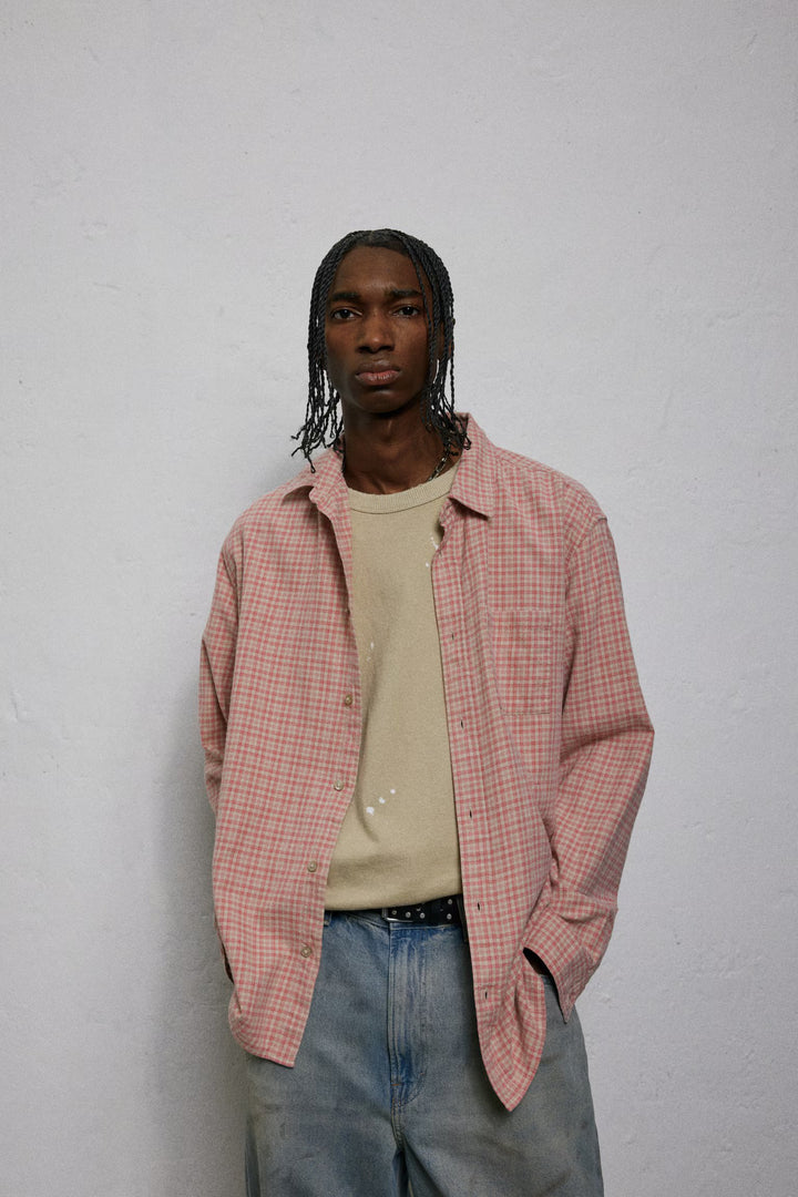 H&M Loose-Fit Flannel Shirt