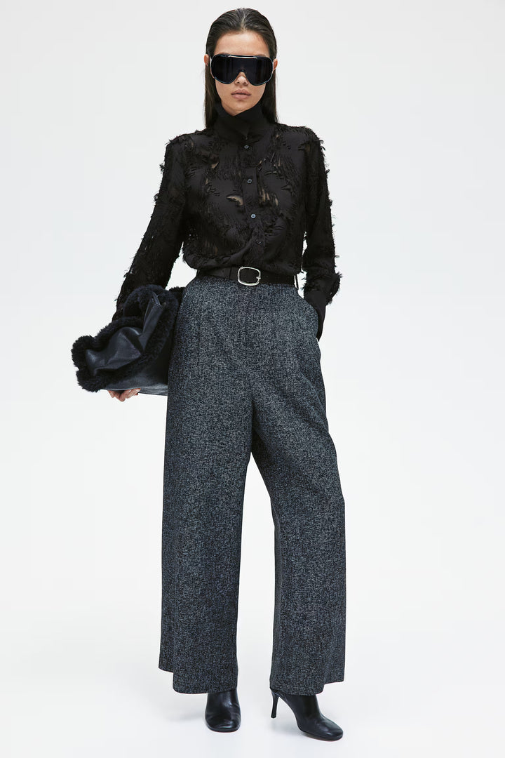 H&M Textured-weave Shirt