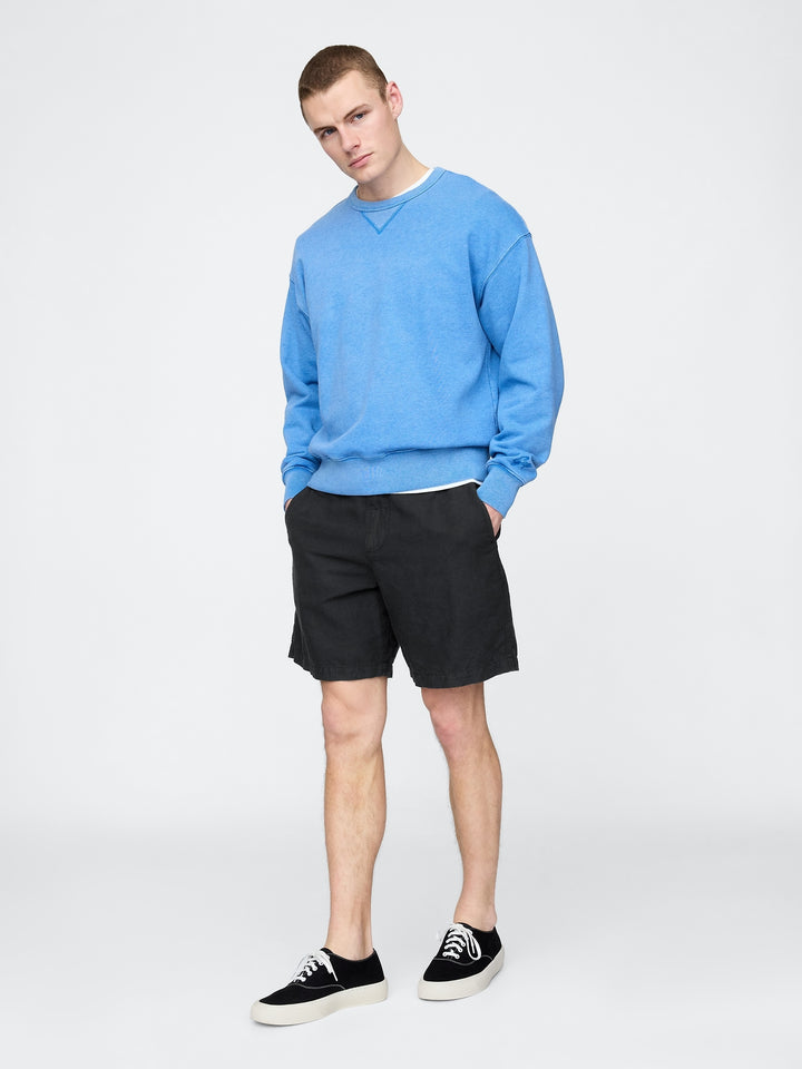 Gap 8" Linen-Cotton Shorts