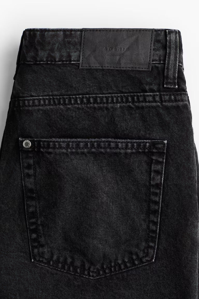 H&M HIGH BERMUDA DENIM SHORTS