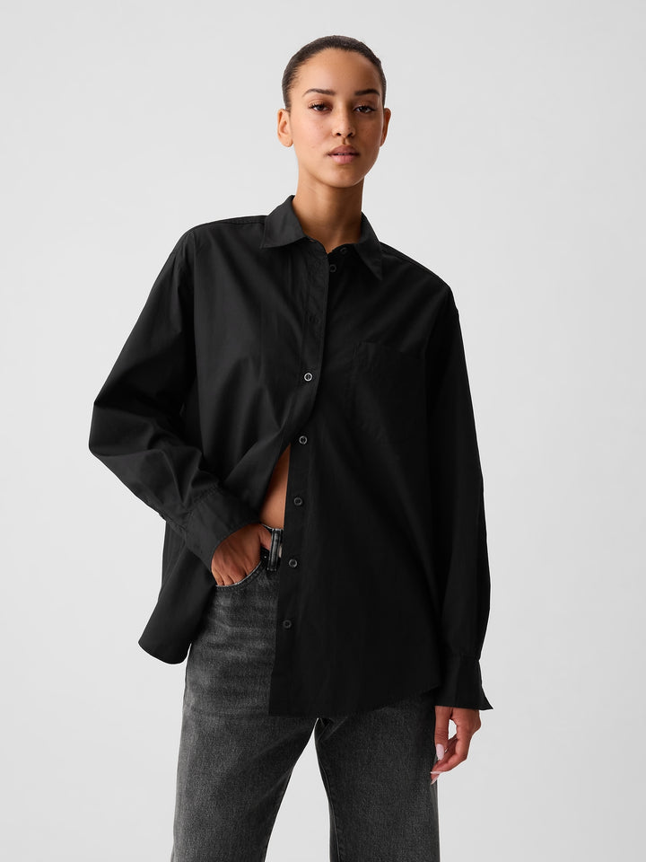 Gap Organic Cotton Poplin Big Shirt