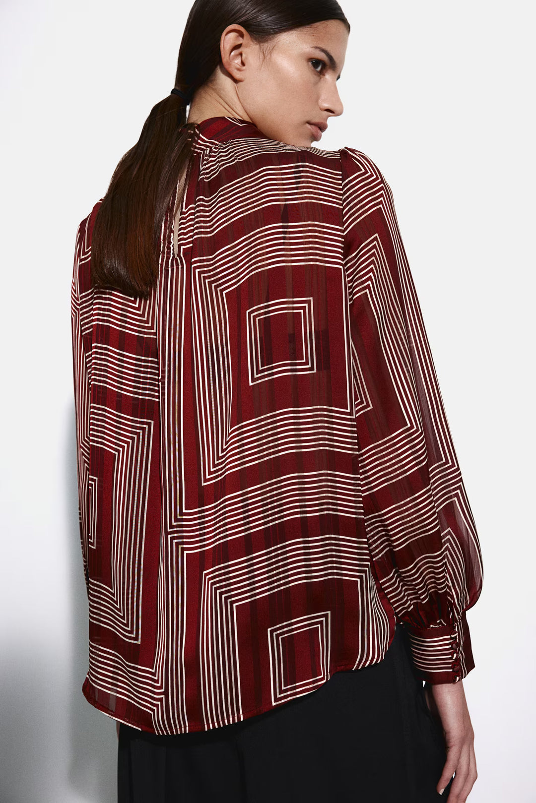 H&M Patterned Blouse