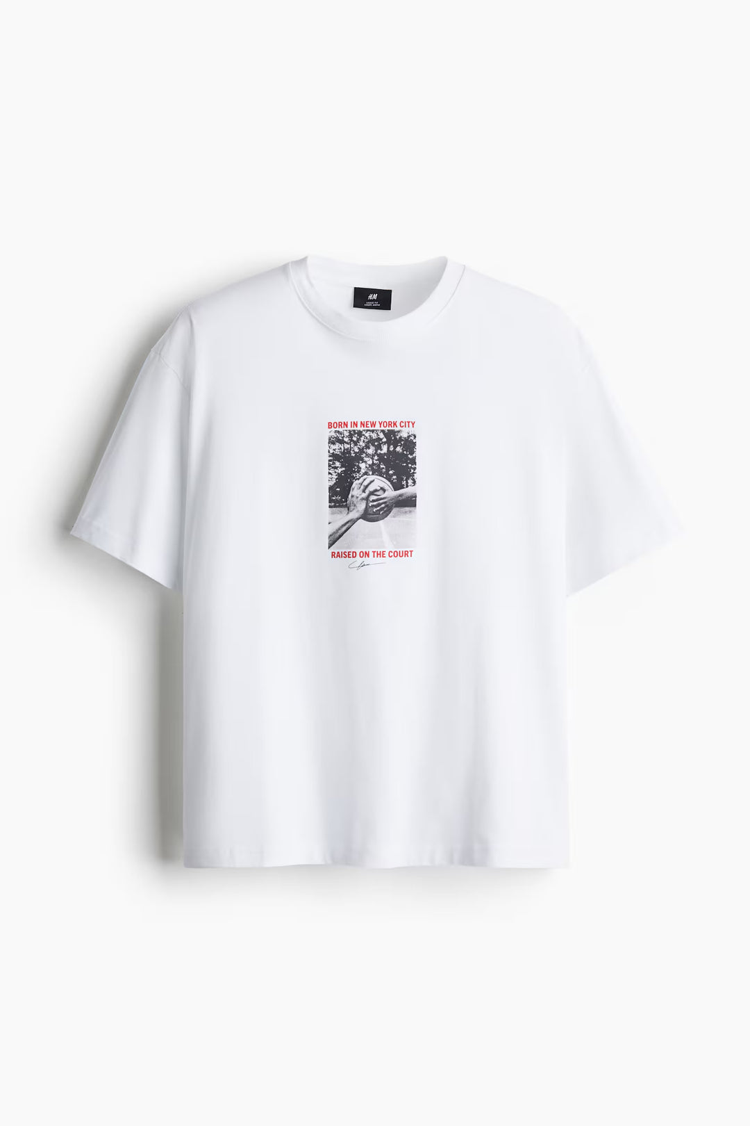 H&M Loose Fit Printed T-shirt