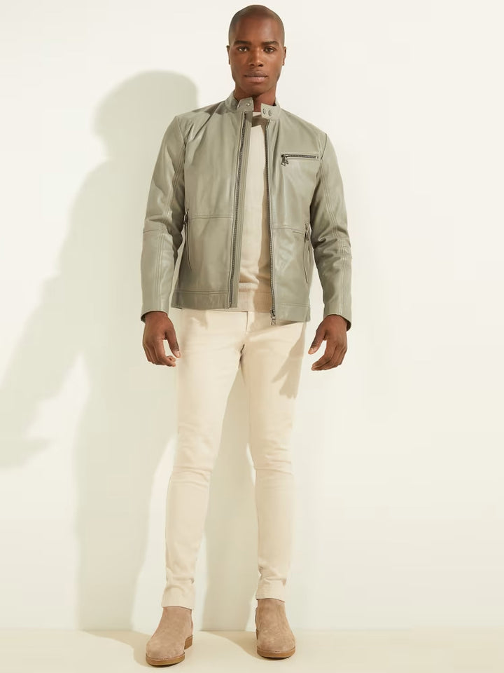 Guess Leather Biker Jacket