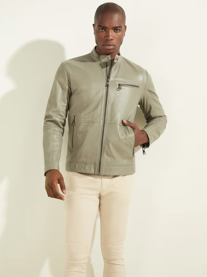 Guess Leather Biker Jacket