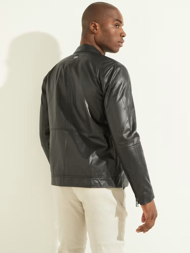 Guess Leather Biker Jacket