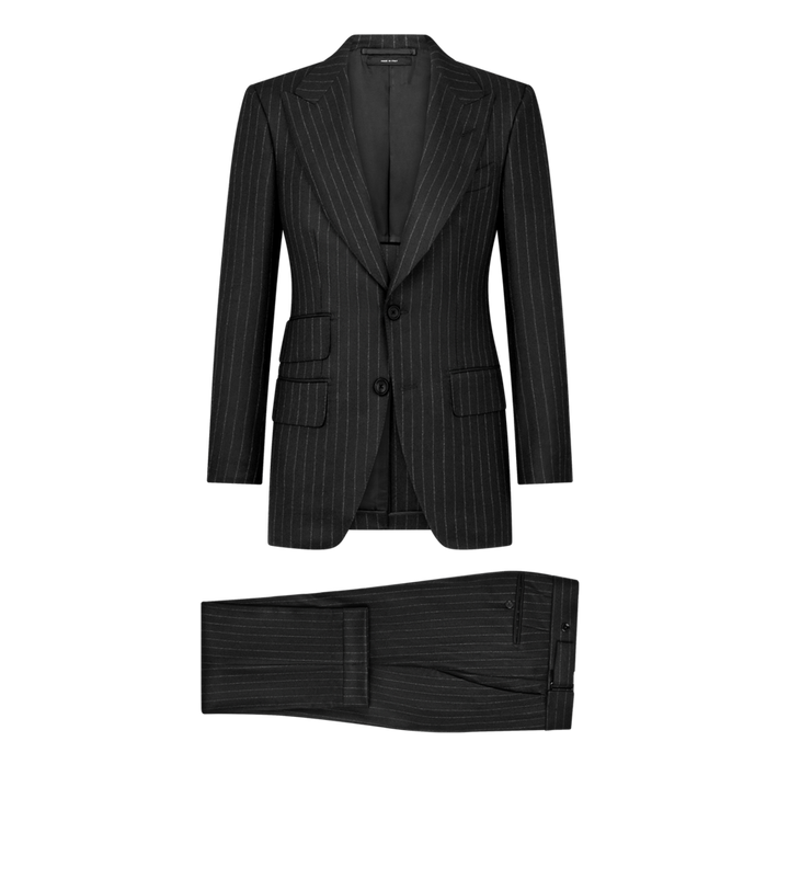 TOM FORD MILLED STRIPE ATTICUS SUIT
