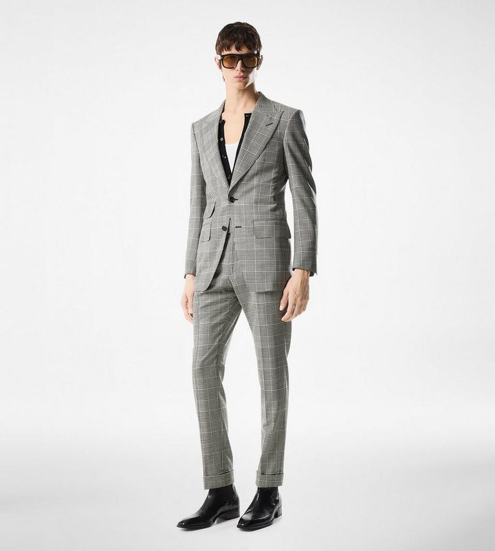 TOM FORD OVERCHECK TWILL ATTICUS SUIT