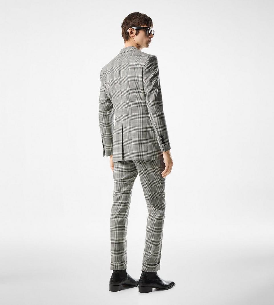 TOM FORD OVERCHECK TWILL ATTICUS SUIT