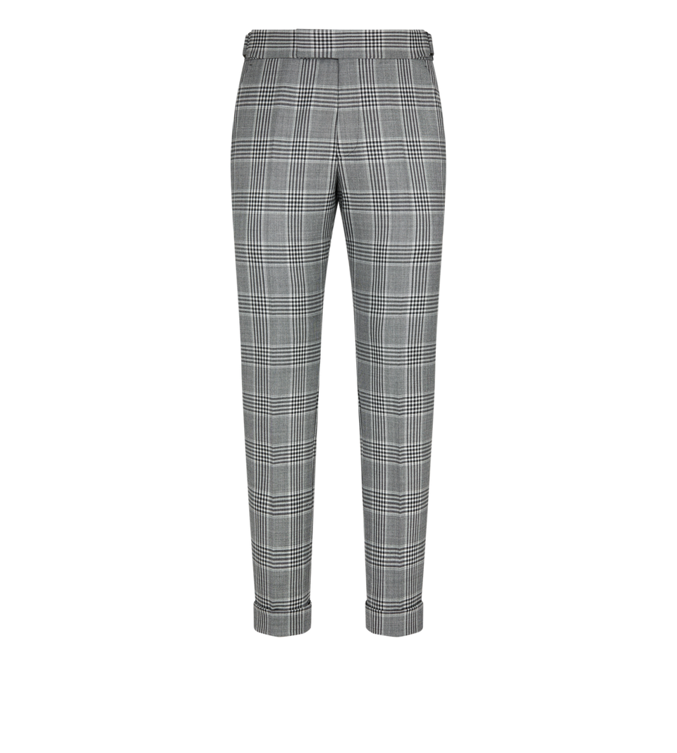 TOM FORD GINGHAM OVERCHECK ATTICUS SUIT