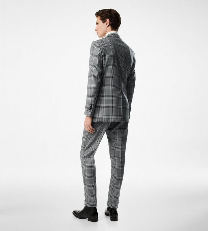 TOM FORD GINGHAM OVERCHECK ATTICUS SUIT