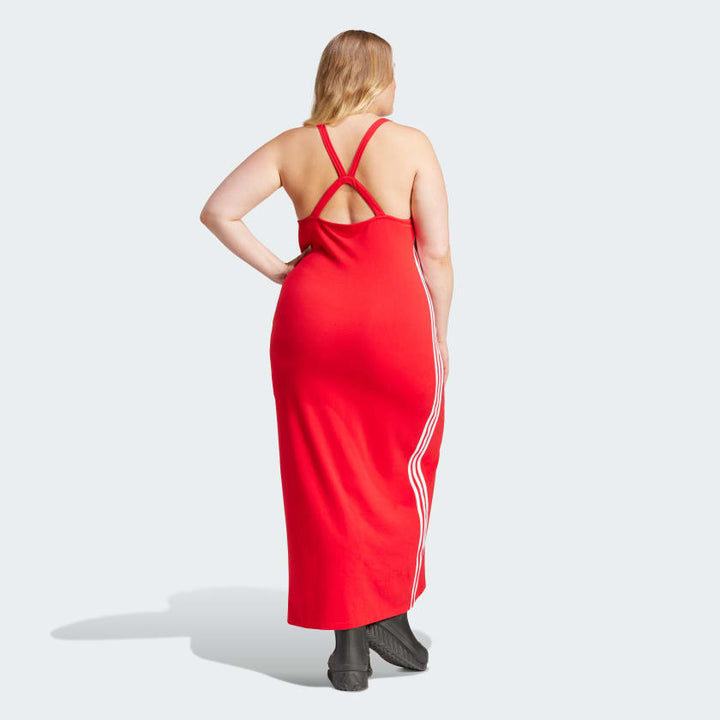 Adidas 3-Stripes Maxi Dress (Plus Size)