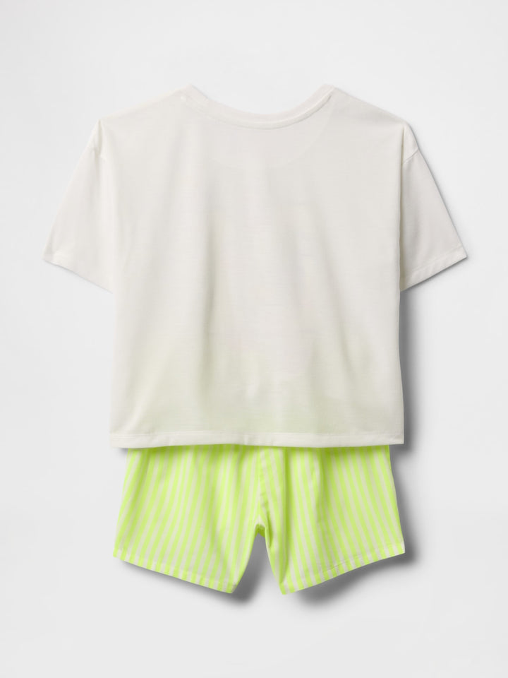 Gap Kids Recycled PJ Short Set