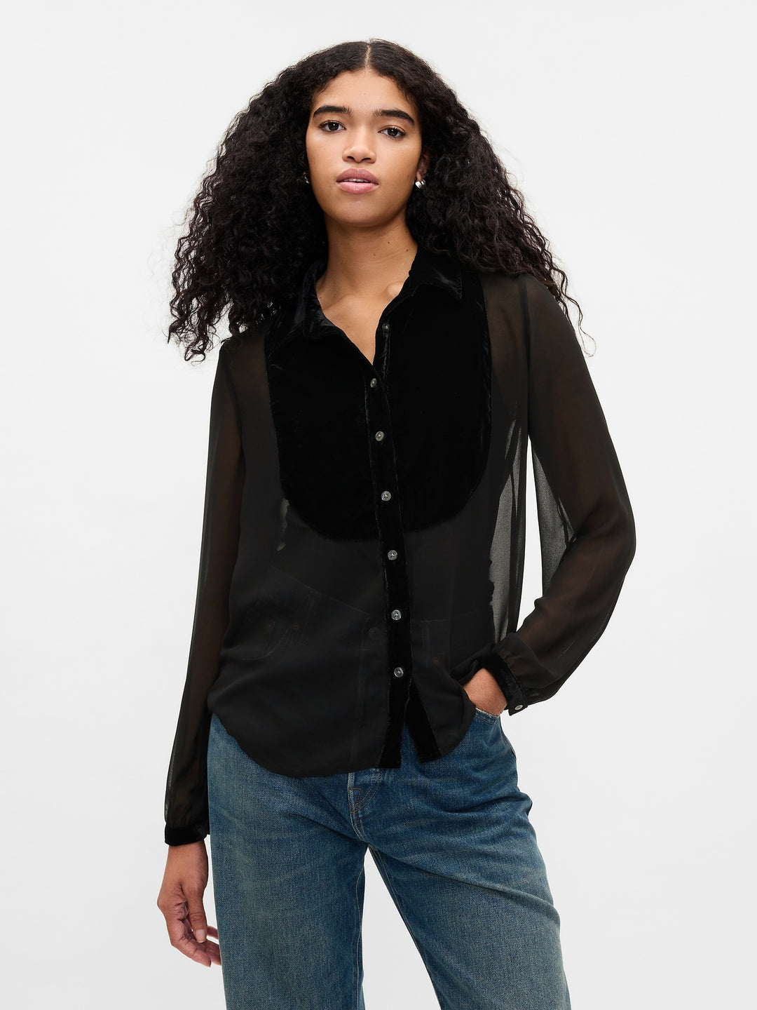 Gap Classic Bib Shirt