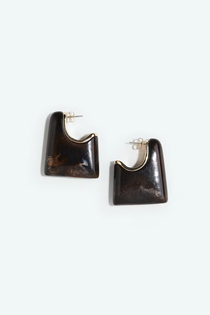 H&M CHUNKY EARRINGS