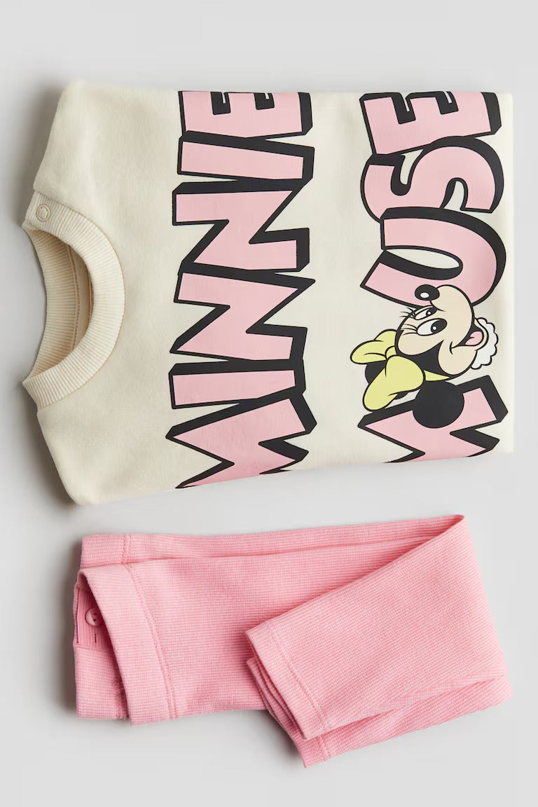 H&M 2-PIECE SWEATSHIRT AND LEGGINGS SET