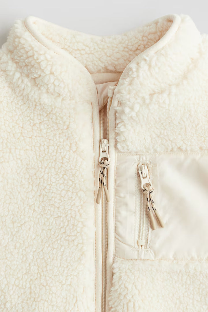 H&M TEDDY FLEECE VEST