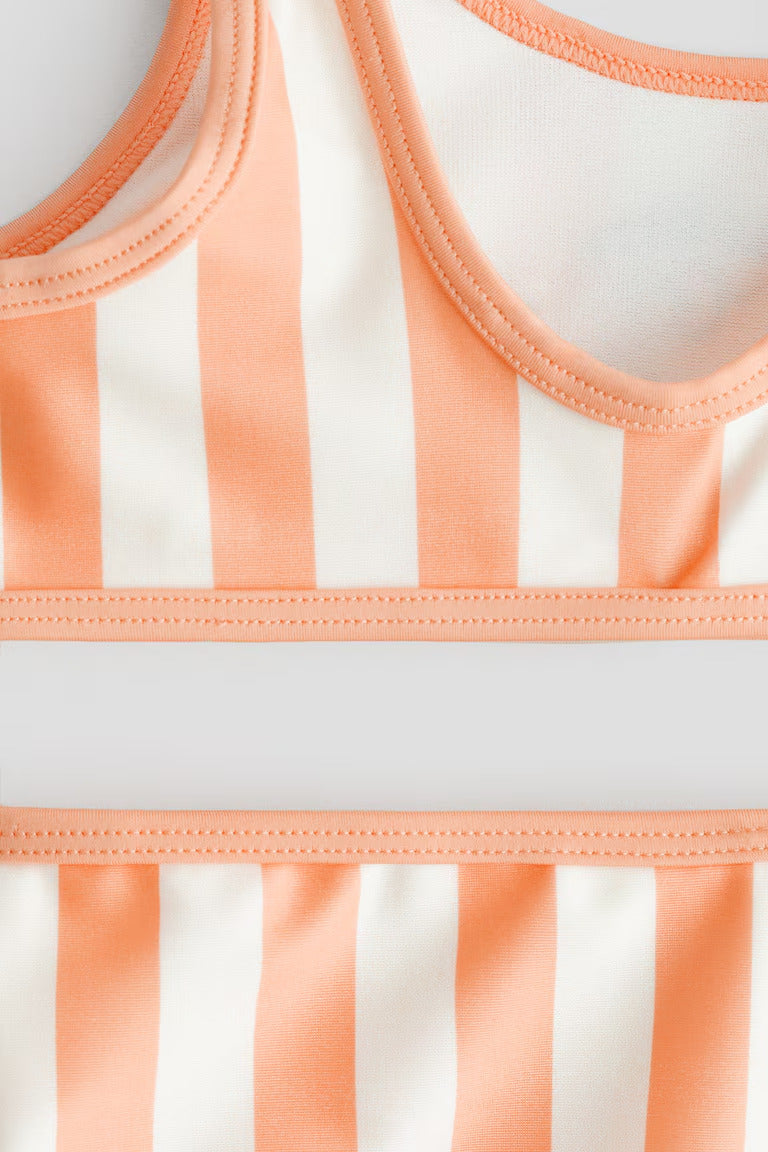 H&M PRINTED TWO-PIECE SWIMSUIT