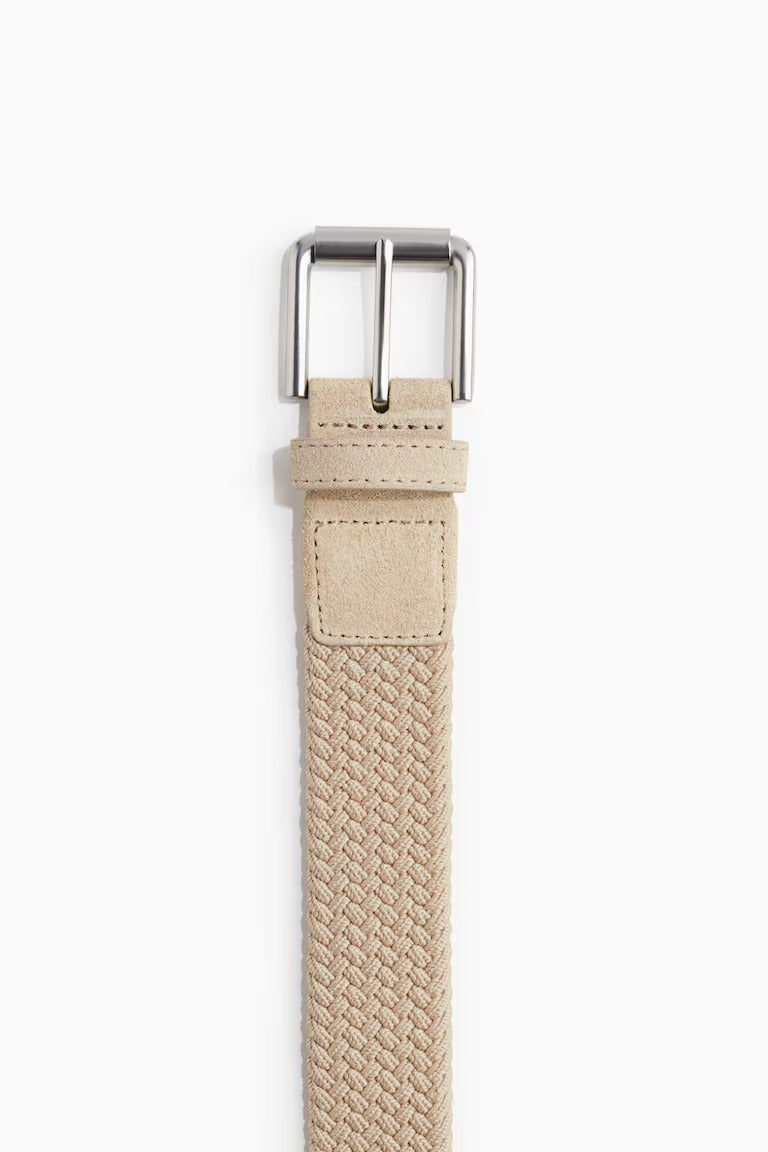 H&M ELASTICIZED FABRIC BELT