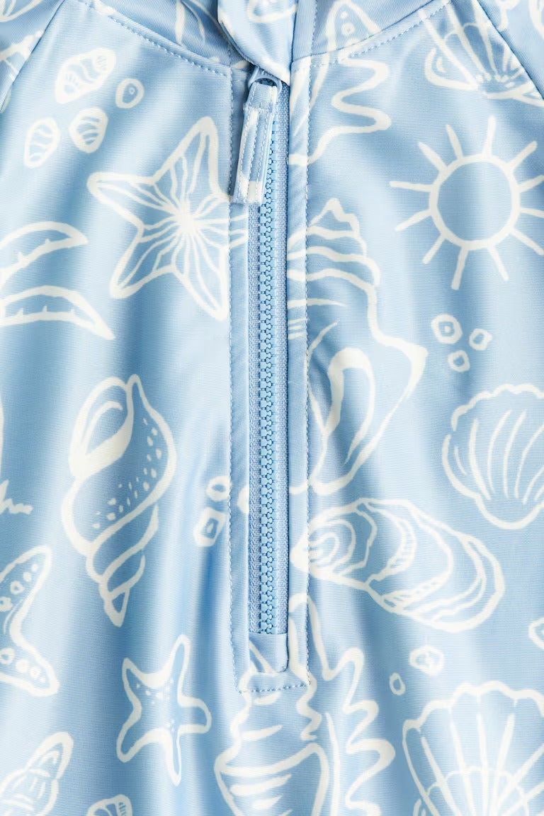 H&M LONG-SLEEVED SWIMSUIT