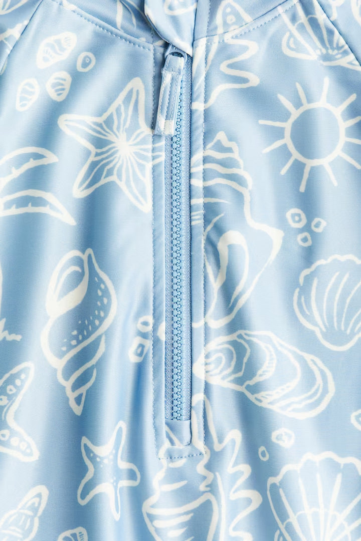 H&M LONG-SLEEVED SWIMSUIT