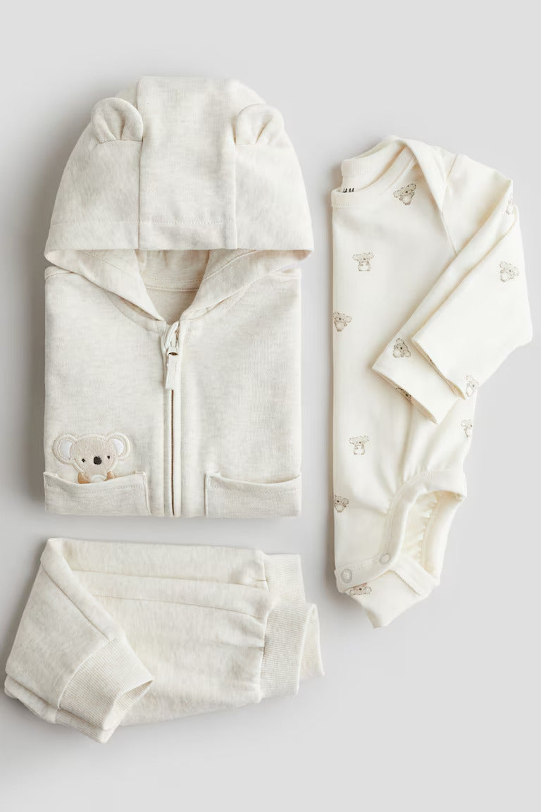 H&M 3-PIECE COTTON SET