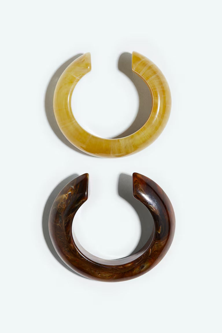 H&M 2-PACK CUFF BRACELETS