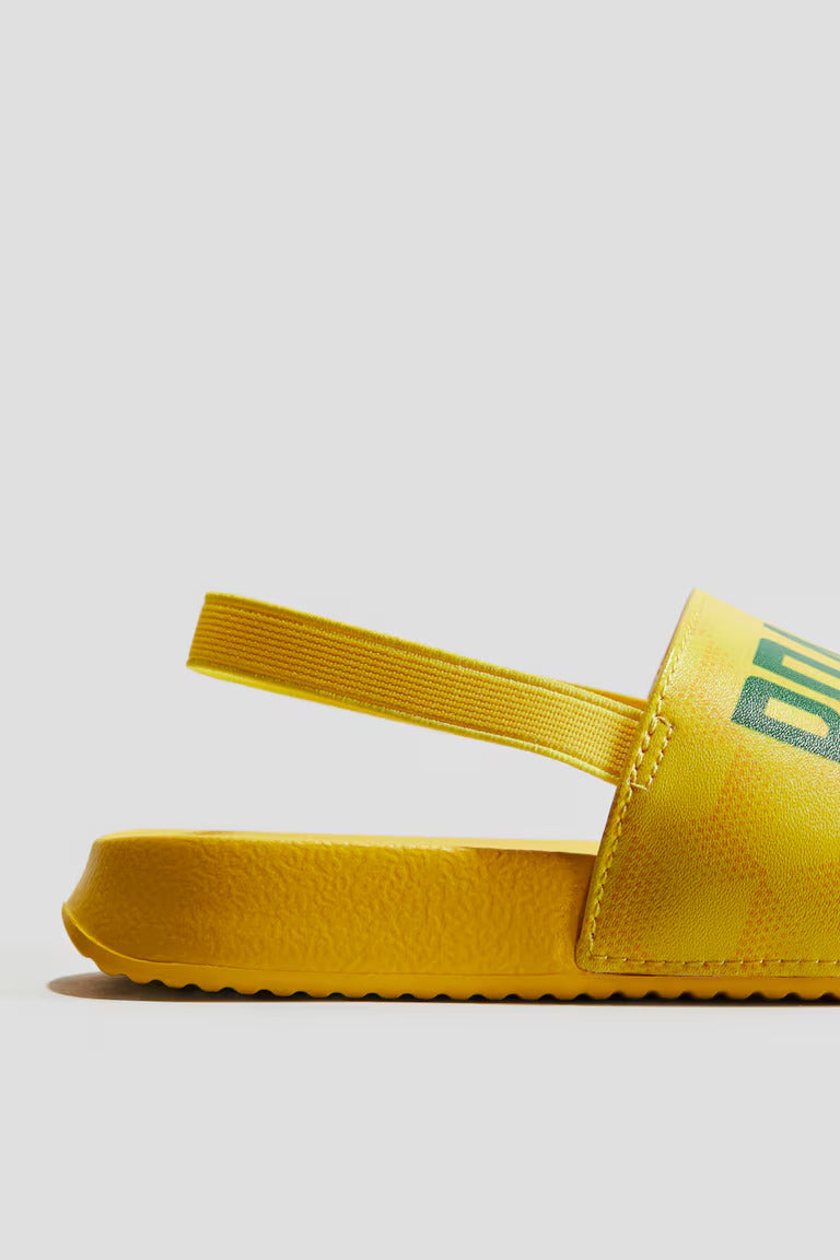 H&M PRINTED POOL SHOES