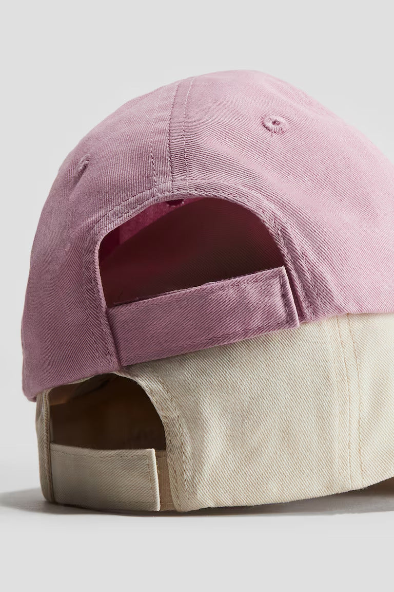 H&M 2-PACK COTTON TWILL CAPS