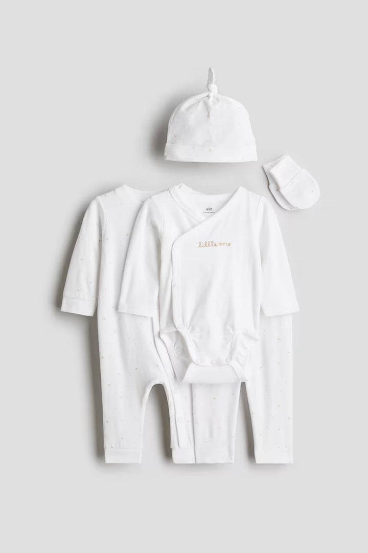 H&M 5-PIECE COTTON JERSEY GIFT SET