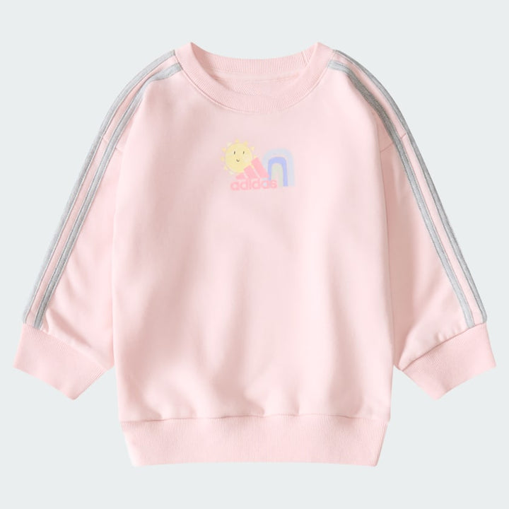 Adidas French Terry Crewneck Legging Set Kids