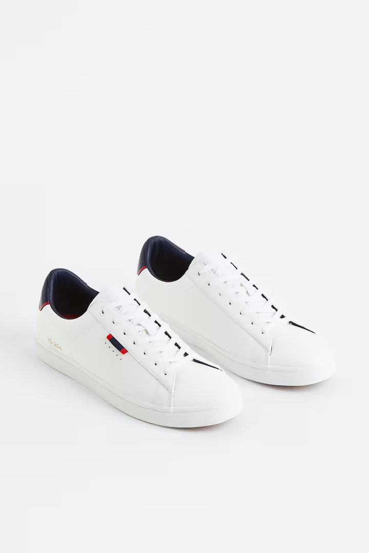 H&M FAUX LEATHER SNEAKERS
